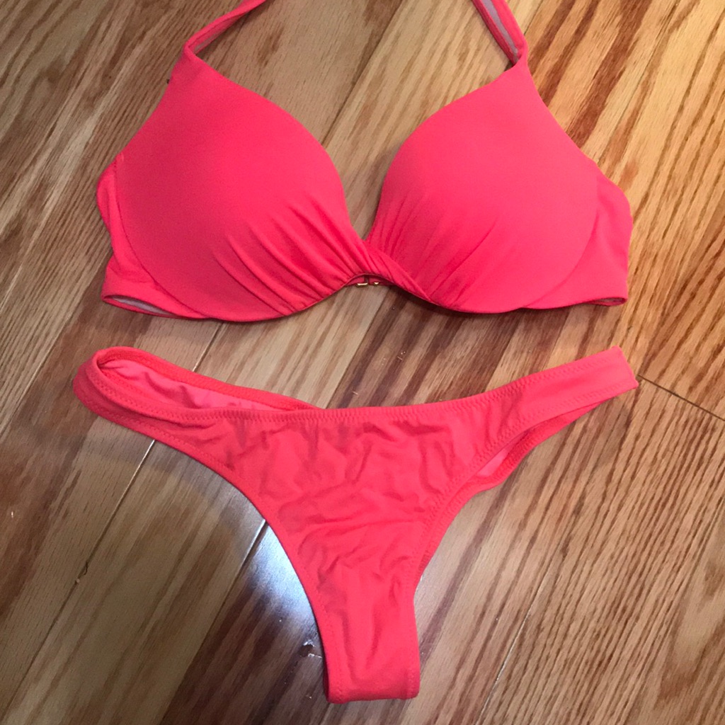 Neon Pink Bikini Set